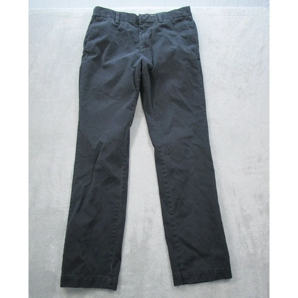 Banana Republic Emerson Chino Pants Men's Size 32x34 (Actual 31x31) Dark Blue